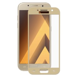 Sticla securizata protectie ecran 0,26 mm pentru Samsung Galaxy A3 (2017), gold
