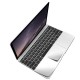 Folie protectie palm rest si trackpad aspect aluminiu pentru MacBook Pro 15.4" (Non-Retina)