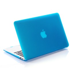 Carcasa protectie slim din plastic pentru MacBook Air 11.6", albastru deschis