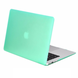 Carcasa protectie slim din plastic pentru MacBook Air 11.6", verde deschis