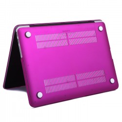 Carcasa protectie din plastic pentru MacBook Pro Retina 12, mov
