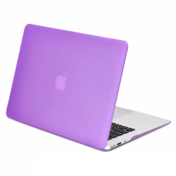 Carcasa protectie slim din plastic pentru MacBook Air 13.3", mov
