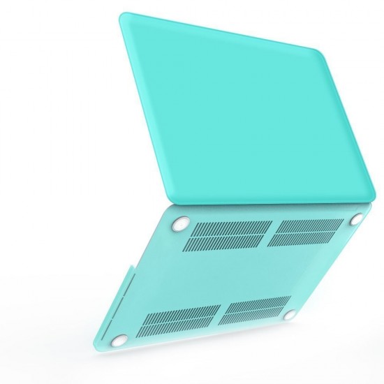 Carcasa protectie din plastic pentru MacBook Pro Retina 13, albastra