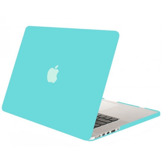Carcasa protectie din plastic pentru MacBook Pro Retina 13, albastra
