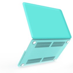 Carcasa protectie din plastic pentru MacBook Pro Retina 15.4 inch, albastra