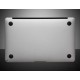 Folie protectie aspect aluminiu pentru MacBook  Air 13.3