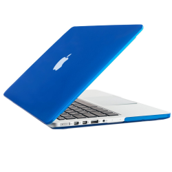 Carcasa protectie slim din plastic pentru MacBook Pro 13.3" (Non-Retina), albastru inchis