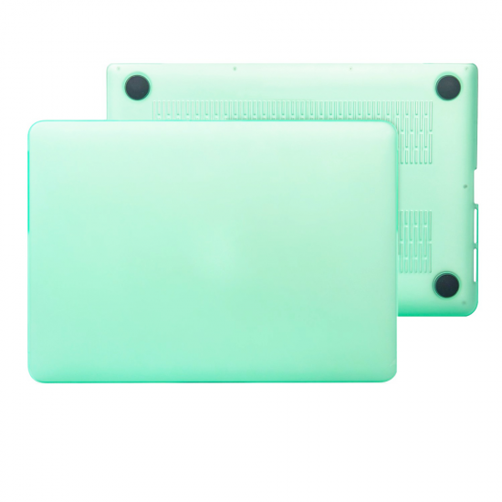 Carcasa protectie slim din plastic pentru MacBook Pro 15.4" (Non-Retina), verde