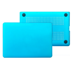 Carcasa protectie slim din plastic pentru MacBook Pro 15.4" (Non-Retina), albastru deschis