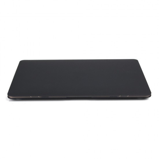 Carcasa protectie slim din plastic pentru MacBook Retina 12", neagra