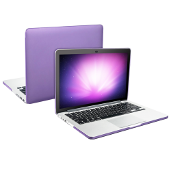 Carcasa protectie slim din plastic pentru MacBook Pro Retina 13.3", mov