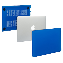 Carcasa protectie slim din plastic pentru MacBook Pro Retina 13.3", albastru inchis