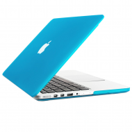 Carcasa protectie slim din plastic pentru MacBook Pro Retina 13.3", albastru deschis