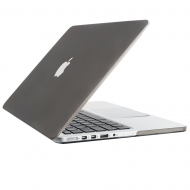 Carcasa protectie slim din plastic pentru MacBook Pro Retina 15.4", gri