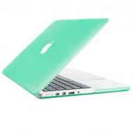Carcasa protectie slim din plastic pentru MacBook Pro Retina 15.4", verde