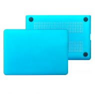 Carcasa protectie slim din plastic pentru MacBook Pro Retina 15.4", albastru deschis