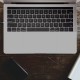 Folie protectie palm rest si trackpad aspect aluminiu pentru MacBook Pro 13.3" 2016 / Touch Bar, space grey
