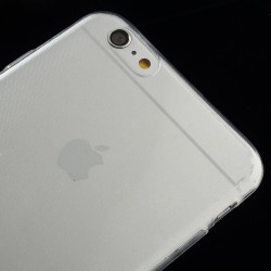 Carcasa protectie spate din gel TPU 0.6 mm pentru iPhone 6 Plus / 6S Plus 5.5", transparenta