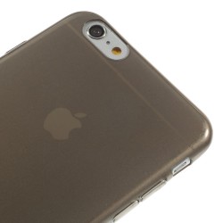 Carcasa protectie spate din gel TPU 0.3 mm pentru iPhone 6 Plus / 6S Plus 5.5", gri