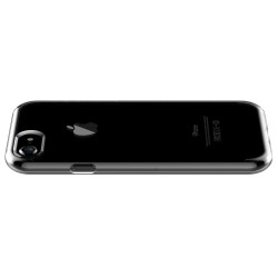 Carcasa protectie spate DEVIA din gel TPU pentru iPhone 7, transparenta