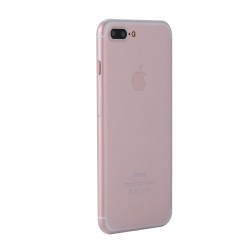 Carcasa protectie spate din plastic 0.4 mm pentru  iPhone 8 Plus / 7 Plus, transparenta