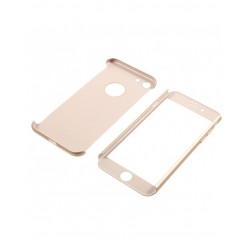 Husa protectie completa IPAKY pentru iPhone 8, gold