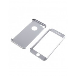 Husa protectie completa IPAKY pentru iPhone 8, silver