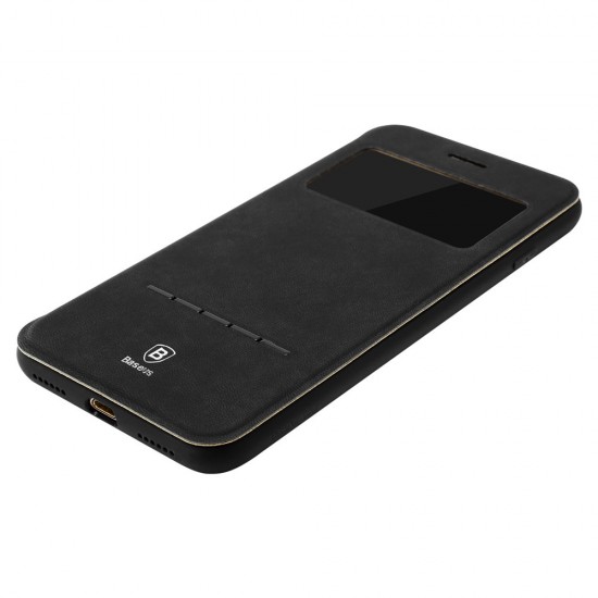 Husa de protectie "Smart View" BASEUS pentru Iphone 7, neagra