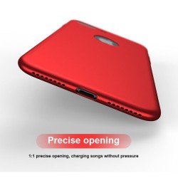 Husa protectie completa IPAKY pentru iPhone 8 Plus, rosie