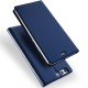 Husa de protectie din plastic si piele ecologica DUX DUCIS pentru Huawei P10, albastru inchis