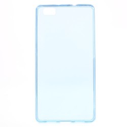 Carcasa protectie din gel TPU 0.6mm pentru Huawei Ascend P8 Lite - albastra