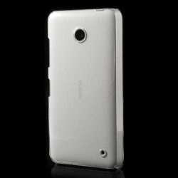 Carcasa protectie spate din plastic transparent pentru Nokia Lumia 630/635