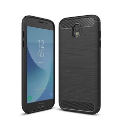 Carcasa protectie spate din gel TPU pentru Samsung Galaxy J7 G730 (2017), Negru