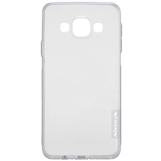 Carcasa protectie spate slim 0.6 mm pentru Samsung Galaxy A3 SM-A300F - gri