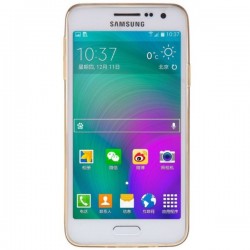 Carcasa protectie spate slim 0.6 mm pentru Samsung Galaxy A3 SM-A300F - gold
