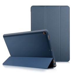 Husa de protectie din piele ecologica si gel TPU pentru iPad Pro 10.5" (2017)/ Air 3 (2019), albastra