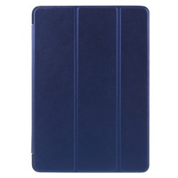 Husa de protectie cu carcasa spate din silicon pentru iPad 9.7 (2017/2018), albastru inchis