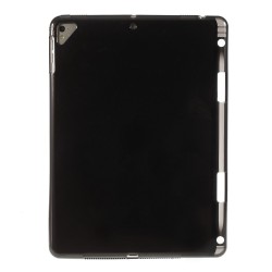 Carcasa protectie spate cu slot pentru stilou pentru iPad 9.7" (2017/2018), neagra